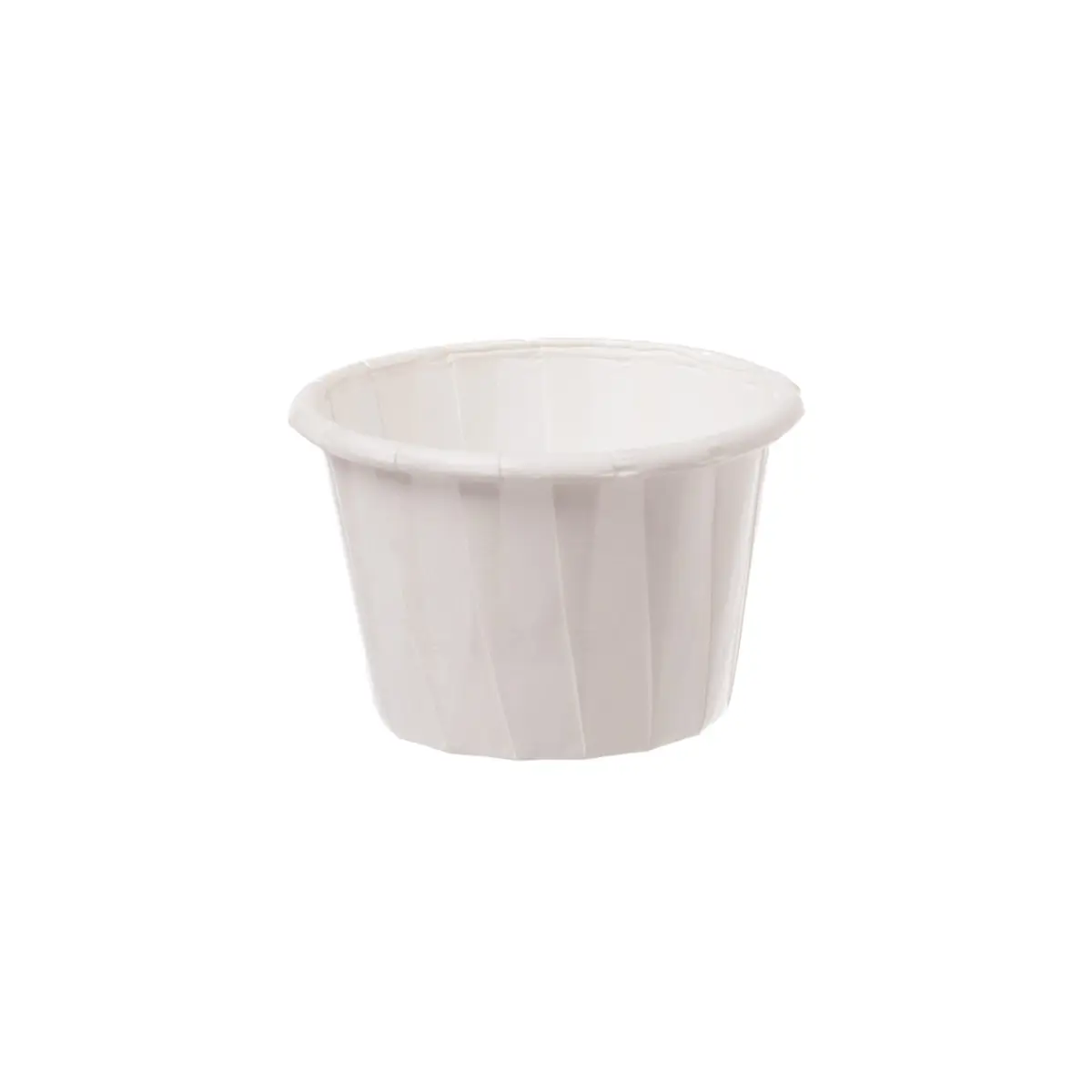 Dressingbecher 60ml Papier Weiß | Ø 56mm | H 35mm