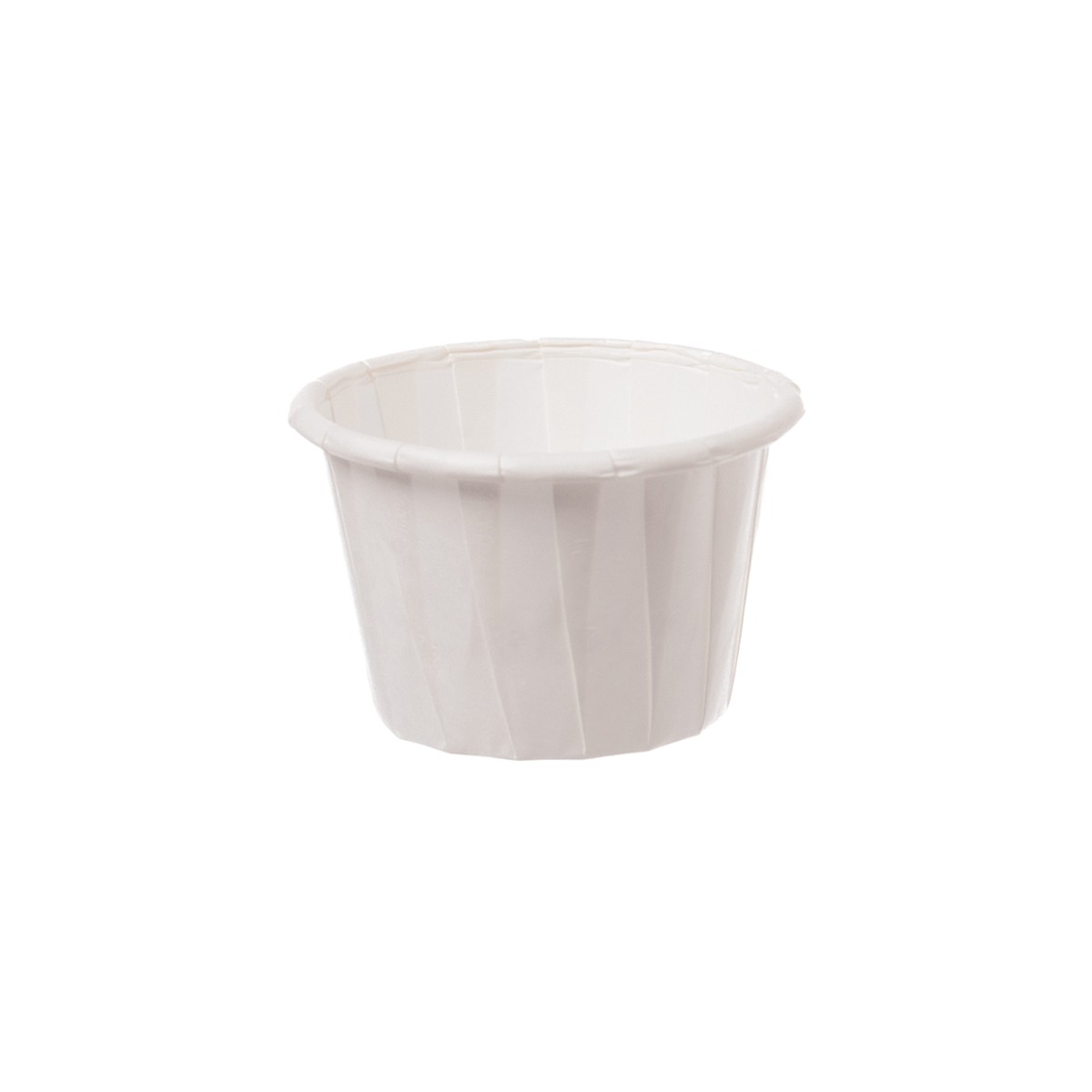 Dressingbecher 60ml Papier Weiß | Ø 56mm | H 35mm