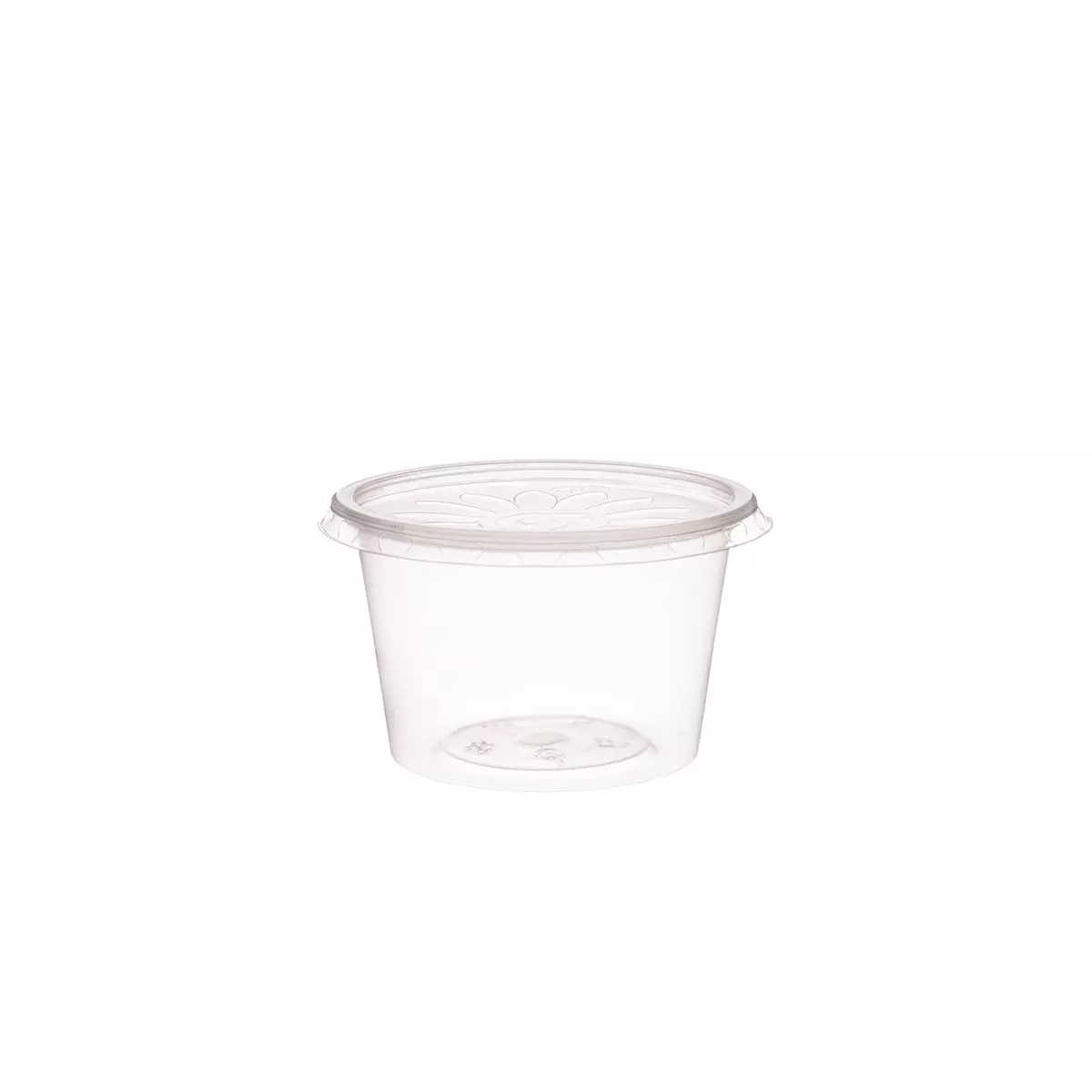 Dressingbecher 100ml Ø 75mm + Deckel | Recyclebar