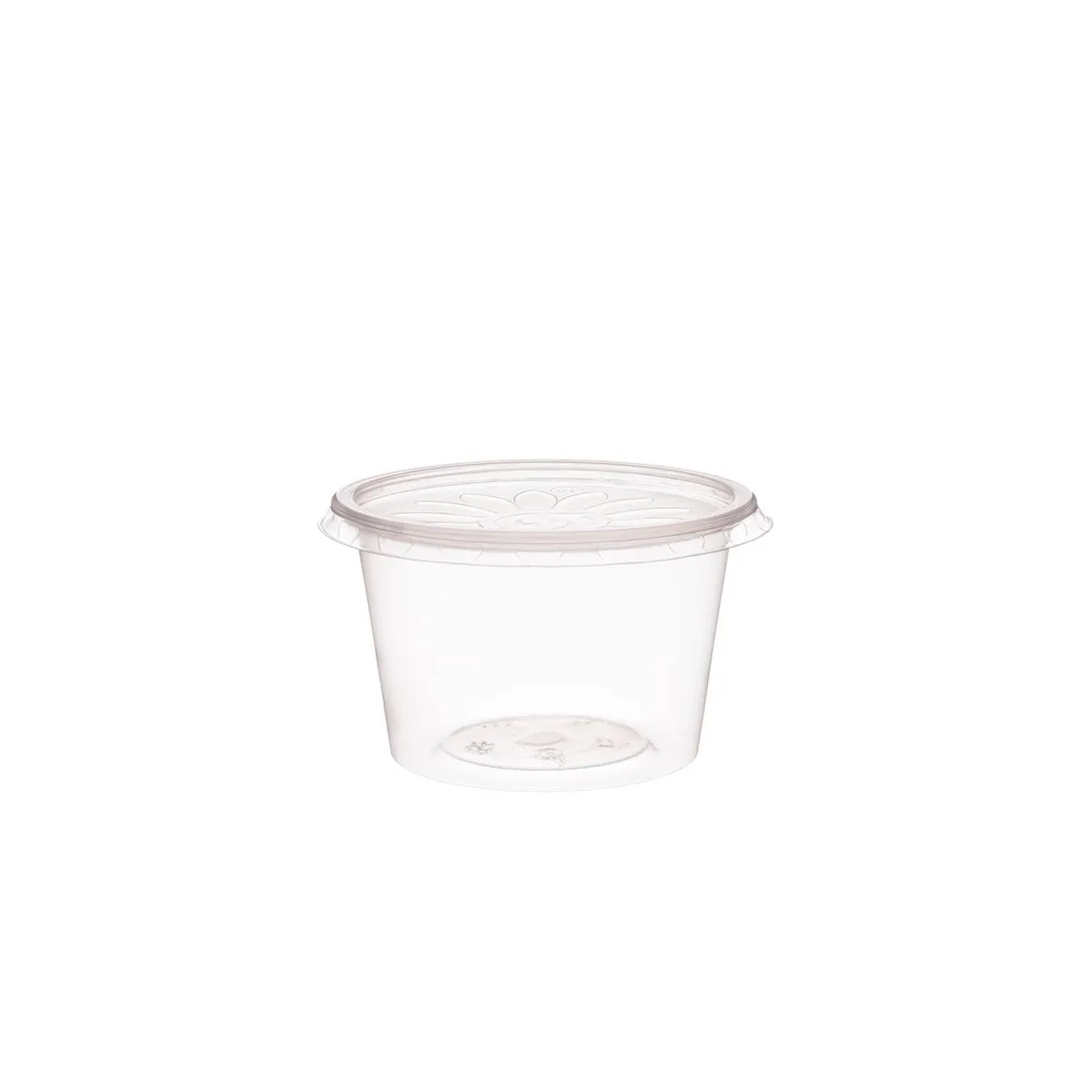 Dressingbecher 100ml Ø 75mm + Deckel | Recyclebar