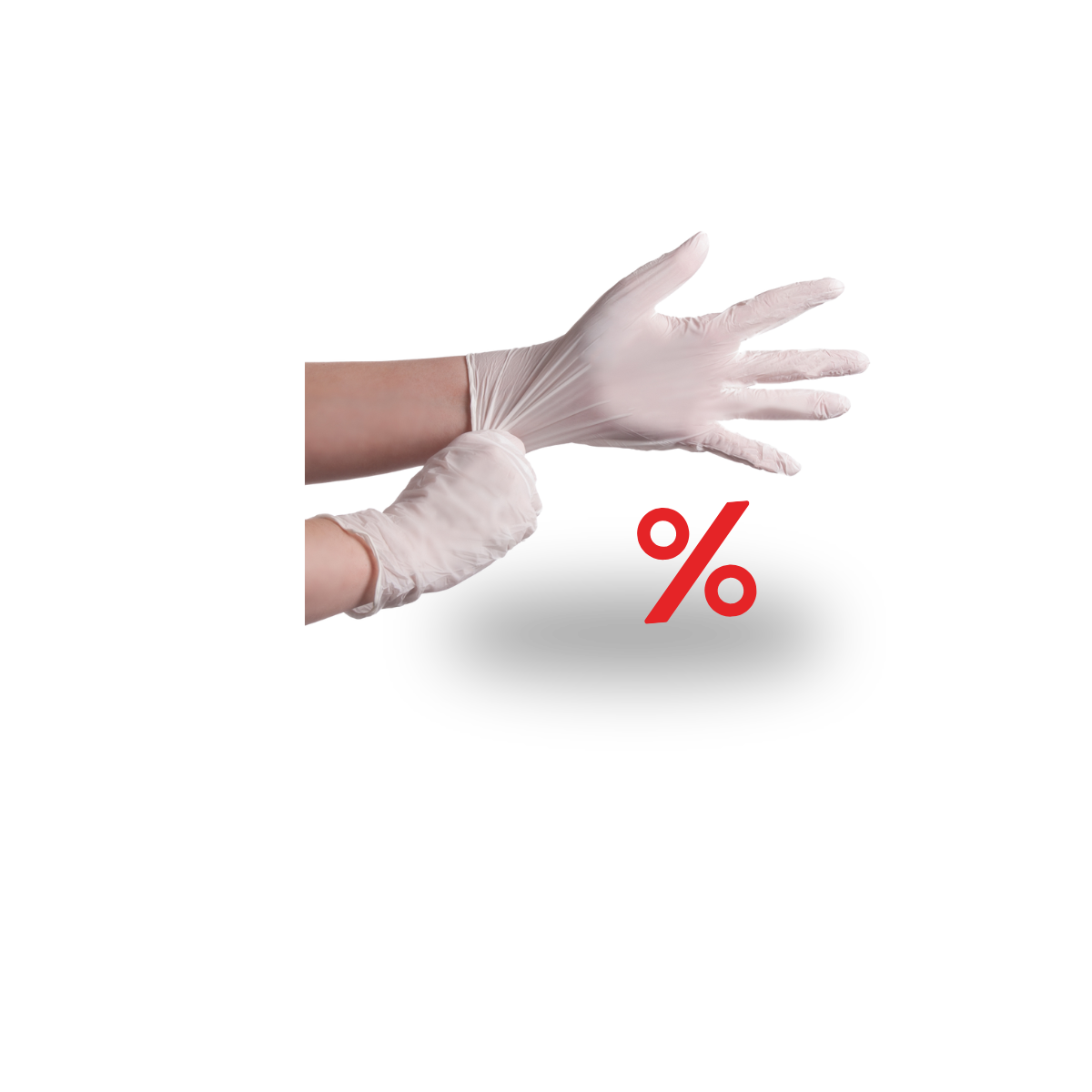 Nitril-Einweghandschuhe stark reduziert