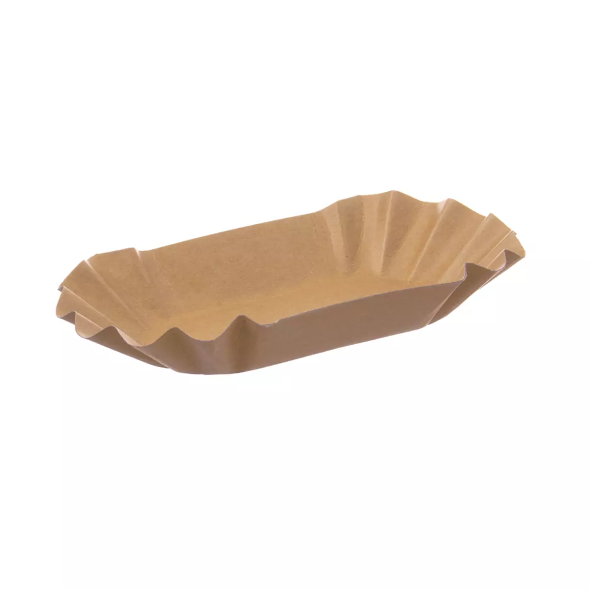 Pappschüsseln Bio-0B Braun | 105x175x30mm