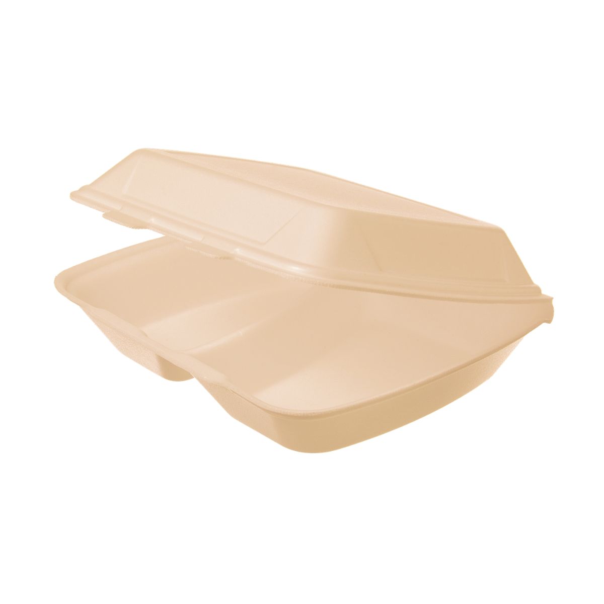 Menübox 2-geteilt IP4 XPS Creme | 245x210x72mm