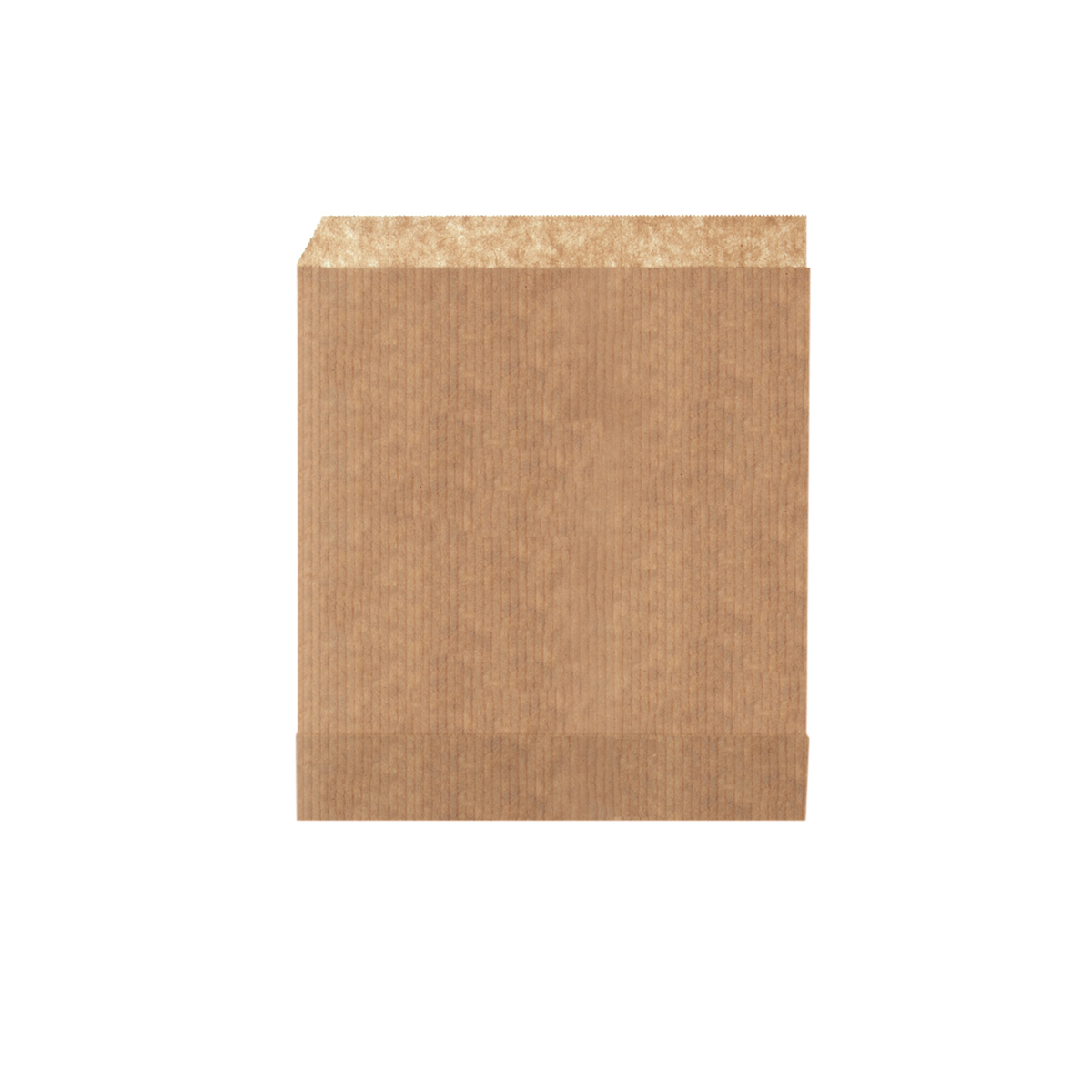 Snackbeutel 16x15cm Braun Kraftpapier | Dönertüten