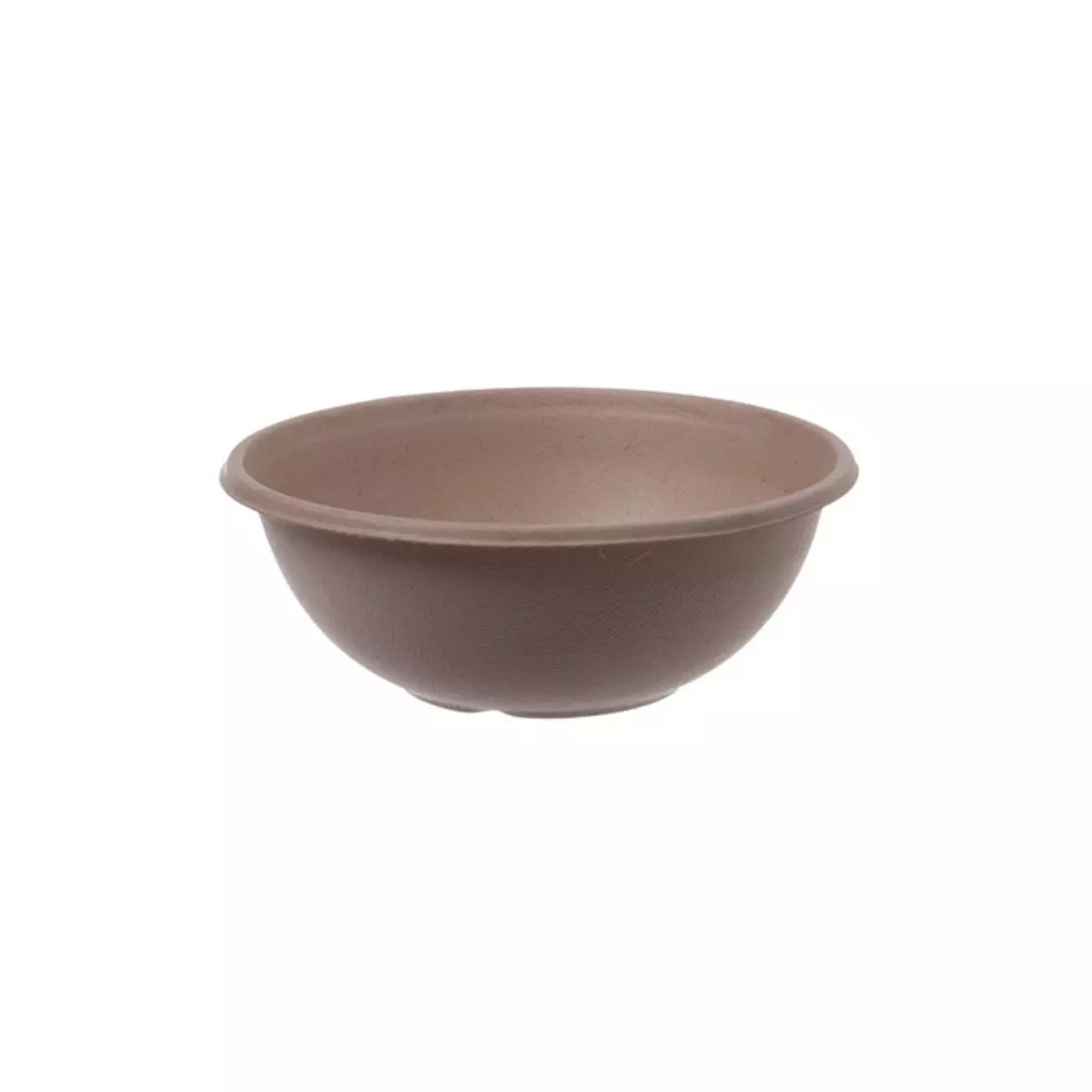 Schale 750ml Bagasse Braun Rund Ø 17cm