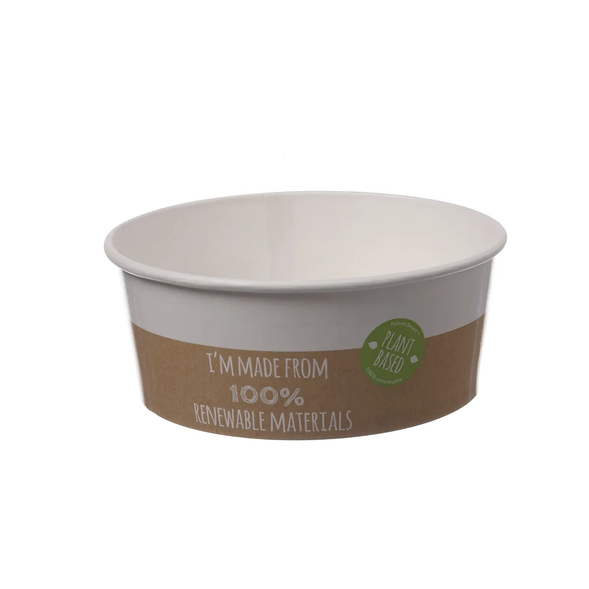 Salatschale Pappe 750ml "Future Smart" | Ø 159mm