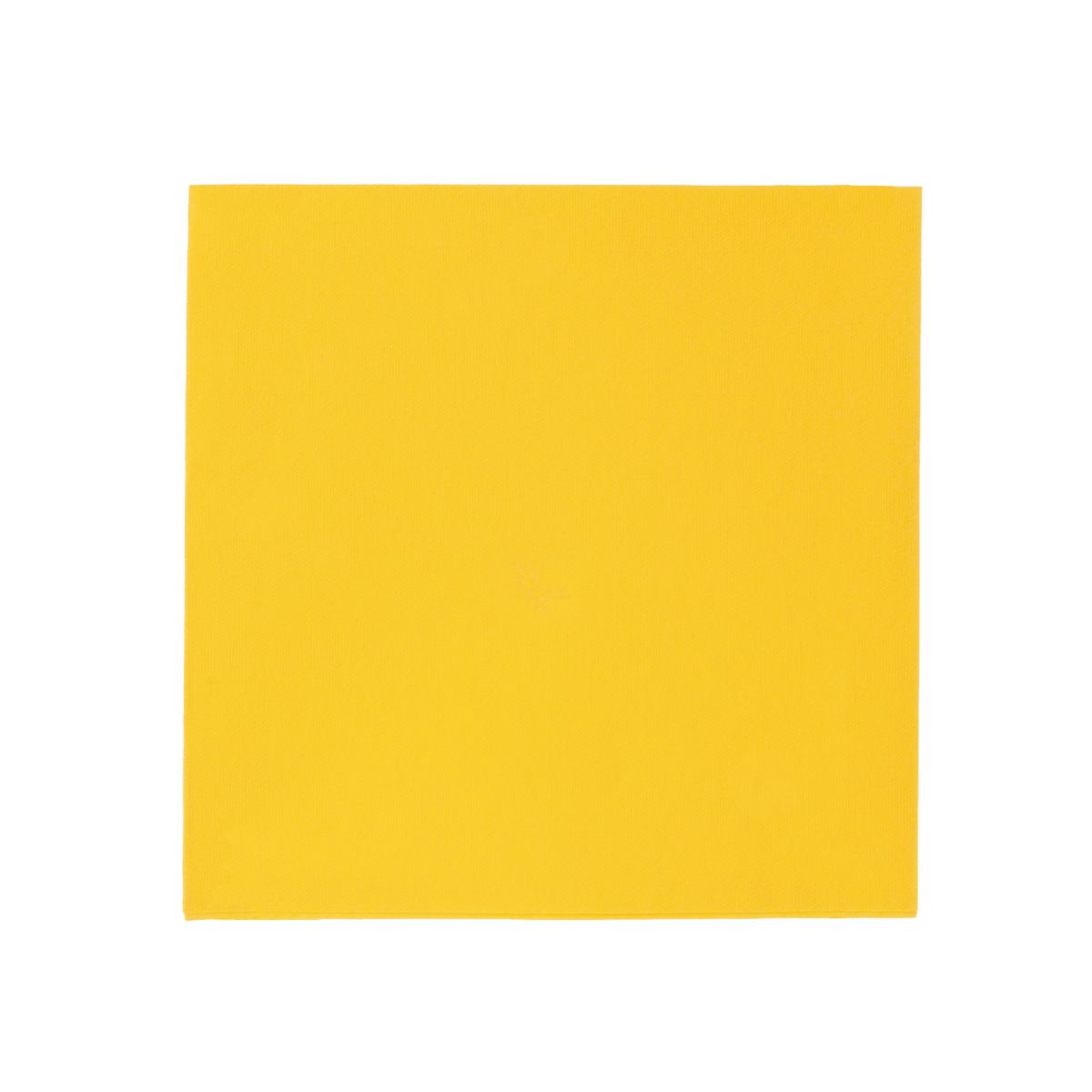 Airlaid Serviette Gelb 40X40 cm 1/4 Falz