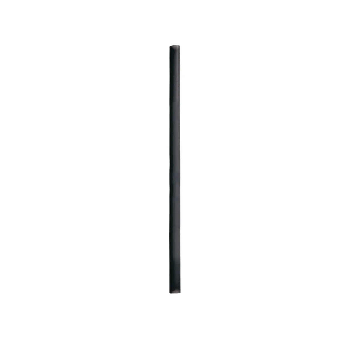 Papier Trinkhalm 7x150mm schwarz