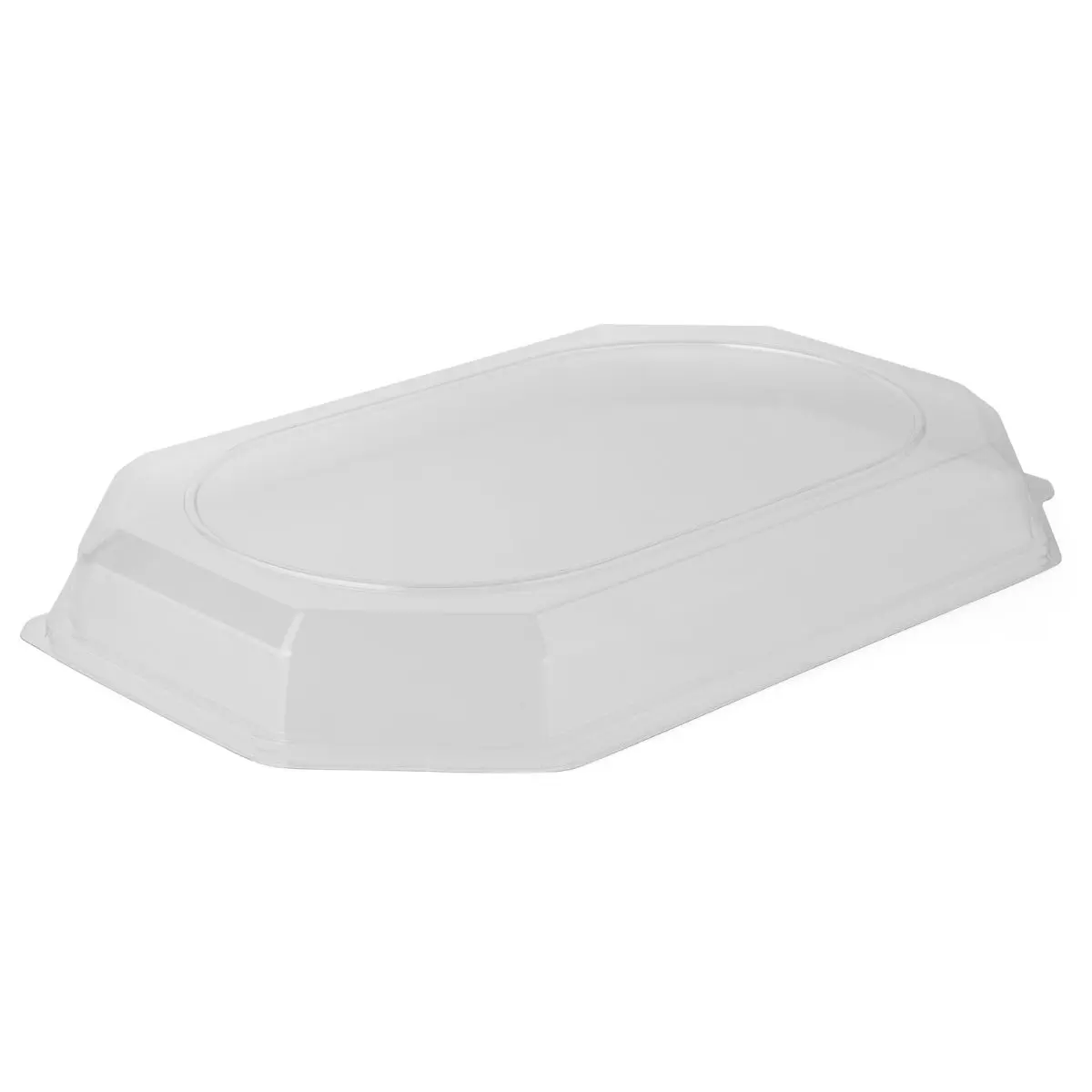 Menüplatten Deckel 55x36x6cm | PET transparent